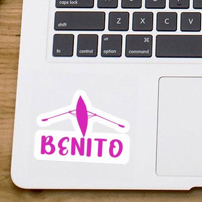 Benito Sticker Rowboat Notebook Image