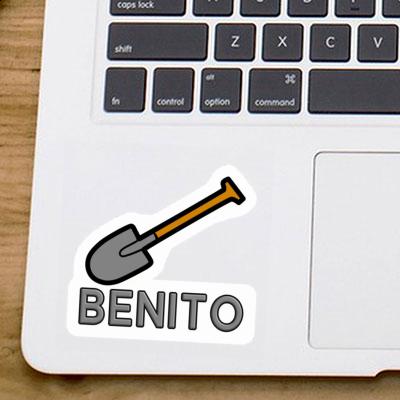 Benito Sticker Schaufel Notebook Image