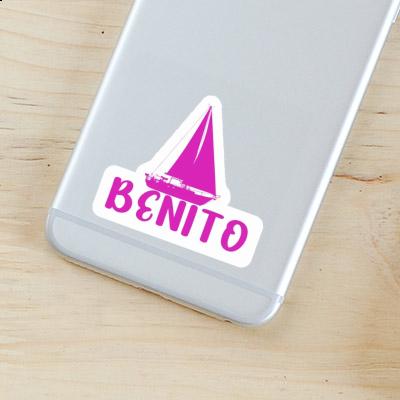 Sticker Benito Segelboot Gift package Image