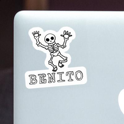 Benito Sticker Skeleton Laptop Image