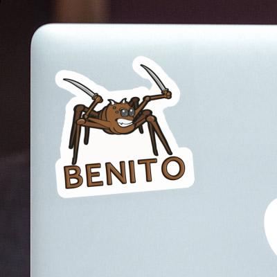 Autocollant Benito Araignée Laptop Autocollant Benito Araignée Laptop Image