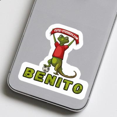 Benito Autocollant Lézard Laptop Benito Autocollant Lézard Laptop Image