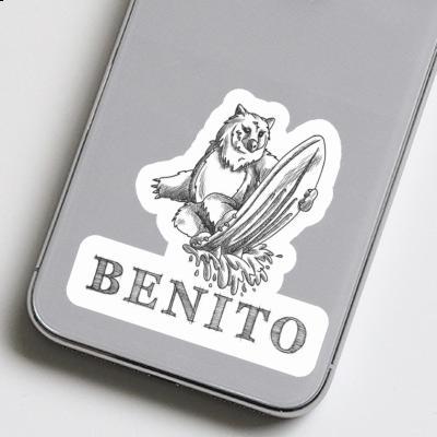 Autocollant Benito Surfeur Notebook Autocollant Benito Surfeur Gift package Image