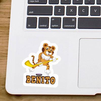 Aufkleber Hockeyspieler Benito Notebook Aufkleber Hockeyspieler Benito Gift package Image