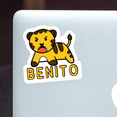 Sticker Baby Tiger Benito Notebook Sticker Baby Tiger Benito Gift package Image
