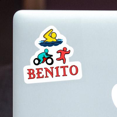 Triathlète Autocollant Benito Notebook Triathlète Autocollant Benito Gift package Image