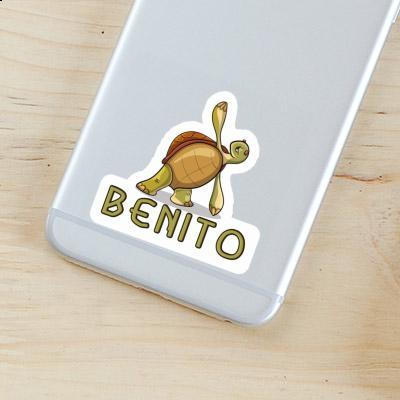 Autocollant Tortue Benito Notebook Image