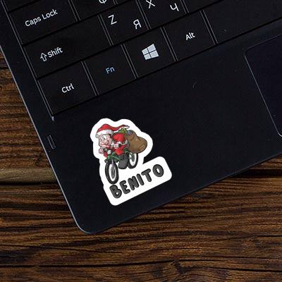 Sticker Bicycle Rider Benito Notebook Sticker Bicycle Rider Benito Gift package Image