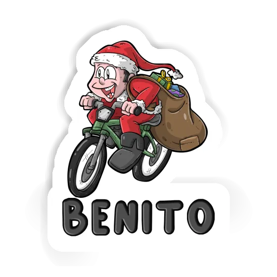 Sticker Bicycle Rider Benito Laptop Sticker Bicycle Rider Benito Laptop Image