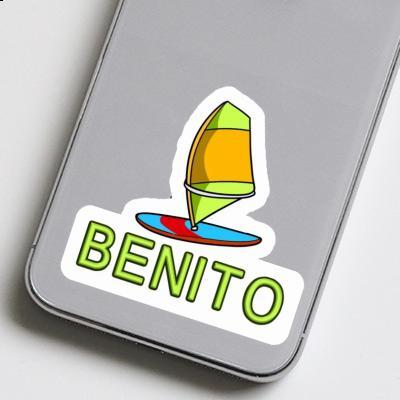 Sticker Windsurf Sail Benito Notebook Sticker Windsurf Sail Benito Gift package Image