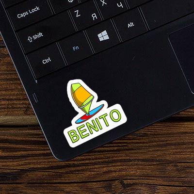 Sticker Windsurf Sail Benito Notebook Sticker Windsurf Sail Benito Gift package Image