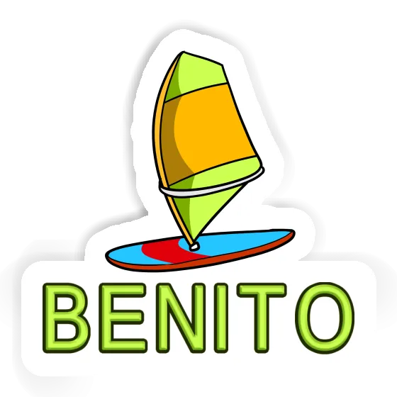 Sticker Windsurf Sail Benito Notebook Sticker Windsurf Sail Benito Gift package Image