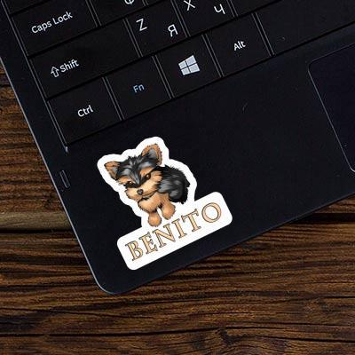 Yorkie Sticker Benito Notebook Yorkie Sticker Benito Gift package Image