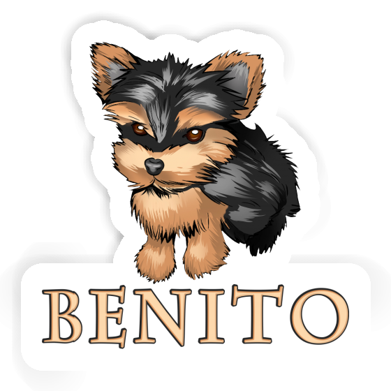 Yorkie Sticker Benito Notebook Yorkie Sticker Benito Notebook Image