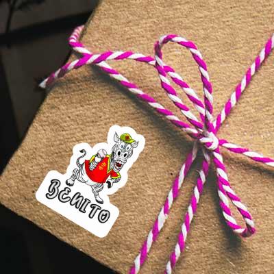 Autocollant Joueur de baseball Benito Notebook Autocollant Joueur de baseball Benito Gift package Image
