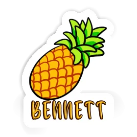 Sticker Bennett Pineapple Image