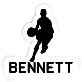 Autocollant Bennett Joueur de basket-ball Image