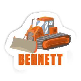 Excavator Sticker Bennett Image