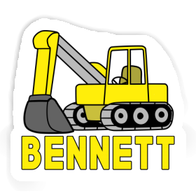 Sticker Bennett Excavator Image