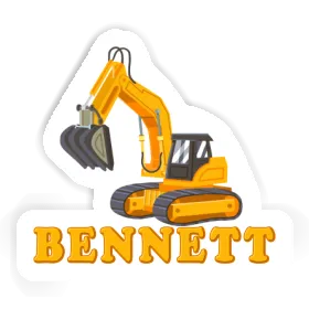 Sticker Bennett Excavator Image