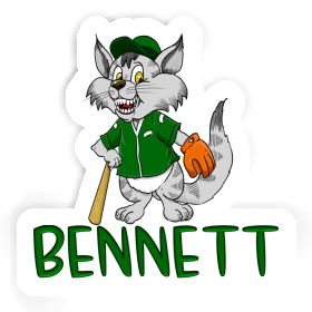 Sticker Cat Bennett Image