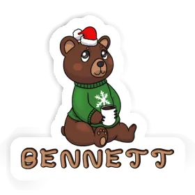 Sticker Christmas Bear Bennett Image