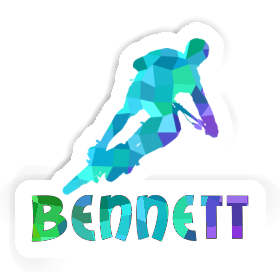 Biker Sticker Bennett Image