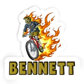 Sticker Mountainbiker Bennett Image