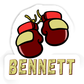 Autocollant Gant de boxe Bennett Image