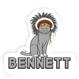 Bennett Sticker American Indian Image