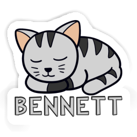 Cat Sticker Bennett Image