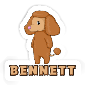 Bennett Sticker Poodle Image