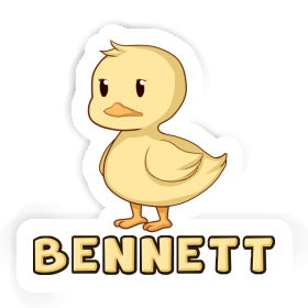 Aufkleber Bennett Ente Image