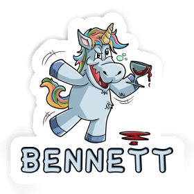 Sticker Unicorn Bennett Image