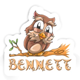 Bennett Sticker Owl Image