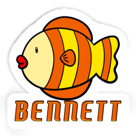 Fisch Aufkleber Bennett Image