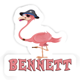 Bennett Sticker Flamingo Image