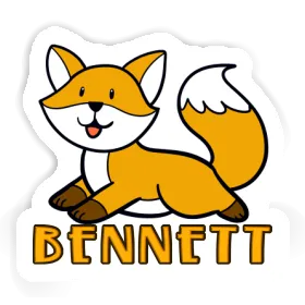 Sticker Fox Bennett Image