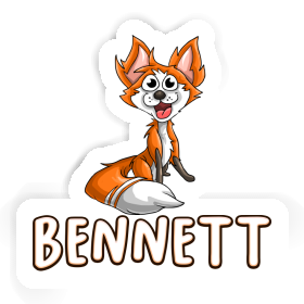 Sticker Fox Bennett Image