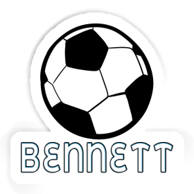 Sticker Bennett Football Image