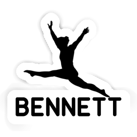 Gymnast Sticker Bennett Image