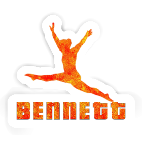 Sticker Bennett Gymnast Image