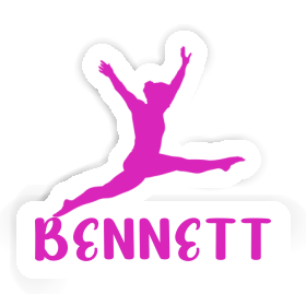 Bennett Sticker Gymnast Image