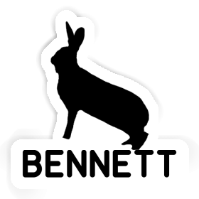 Rabbit Sticker Bennett Image