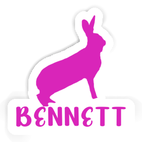 Rabbit Sticker Bennett Image