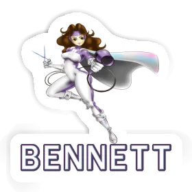 Hairdresser Sticker Bennett Image