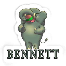 Bennett Sticker Elephant Image