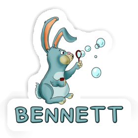 Rabbit Sticker Bennett Image