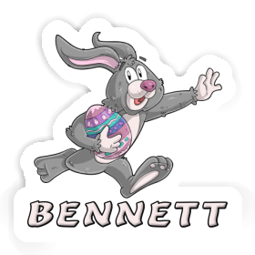 Bennett Sticker Rugby rabbit Image