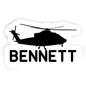 Sticker Helicopter Bennett Image